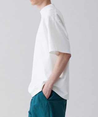 UNFILO MENS 多機能 モックネックＴシャツ オフ