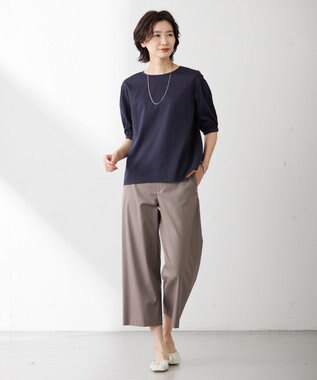 J.PRESS LADIES チェーンコンビ ネックレス シルバー系