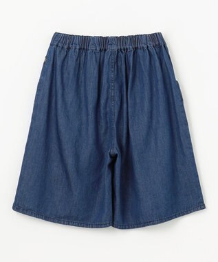 組曲 KIDS 【150-160㎝】デニム ショートパンツ ネイビー系