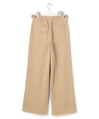 23区 S 【先行予約】ストレッチギャバ チノ ワイド パンツ ベージュ系