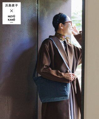 NIZYU KANO 【はまじコラボ】Airyトート Sサイズ ダークグレー