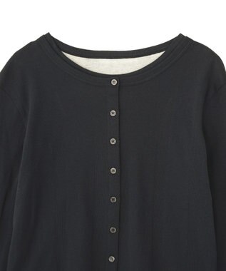 AMERICAN HOLIC 【２点セット】リンガーＴシャツ＋カーディガン Light Gray Mixture