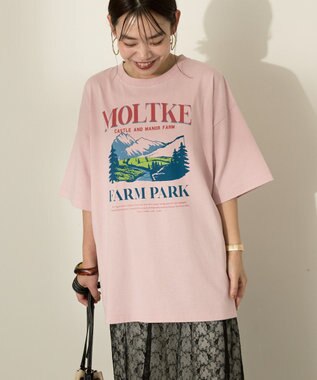 AMERICAN HOLIC FARM PARKプリントTシャツ Pink