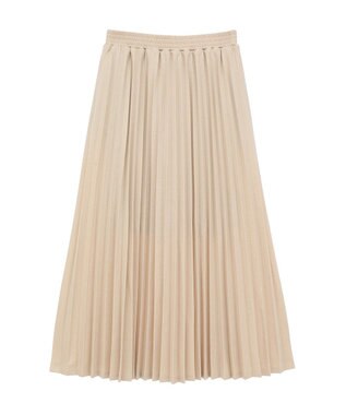 Green Parks ・Ｐｅｔｉｔ　Ｆｌｅｕｒ　ラメプリーツスカート Ivory