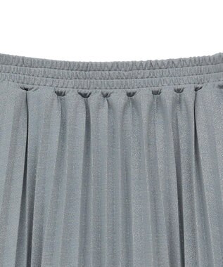 Green Parks ・Ｐｅｔｉｔ　Ｆｌｅｕｒ　ラメプリーツスカート Green