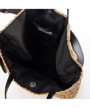 UNBILLION カシュカシュ cachecache / 丸底バケットクロッシュ2wayトート カゴバッグ ブラック