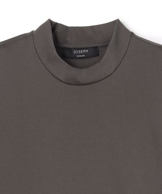 JOSEPH HOMME 【新色追加】ハイゲージベアスムース　モックネックＴシャツ グレー系