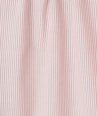 ANY SIS S 【洗える】フェイクパールストライプ ブラウス ピンクストライプ