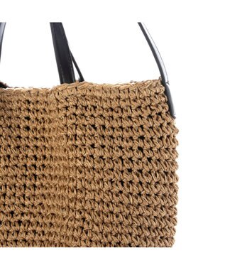 UNBILLION カシュカシュ cachecache / 丸底バケットクロッシュ2wayトート カゴバッグ ブラック