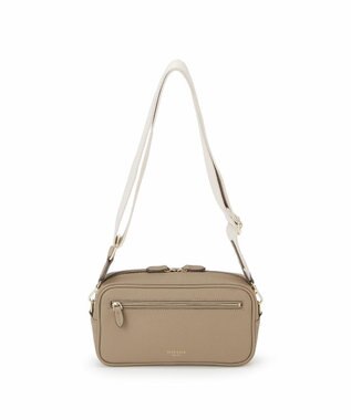 TOPKAPI 【TREASURE TOPKAPI】シュリンクレザー スクエア 2way ショルダー バッグ トープ