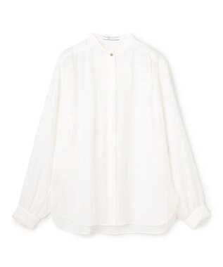 BEIGE， PAULINE / リネンヴィスコースレースブラウス White