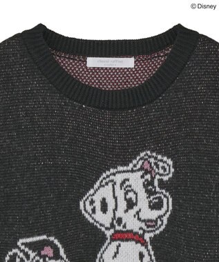 Green Parks １０１匹わんちゃん／ジャガードニット Black