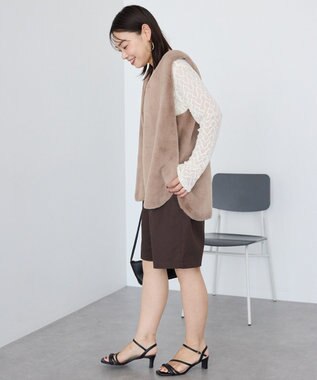 AMERICAN HOLIC 【選べる丈】ファーベスト Beige