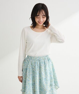 Green Parks バレエネックリブインナー