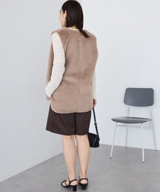 AMERICAN HOLIC 【選べる丈】ファーベスト Beige