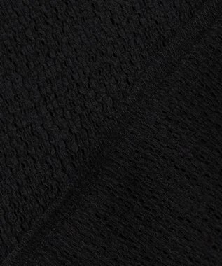 J.PRESS LADIES 【冷房対策に】レーシー カーディガン ブラック系