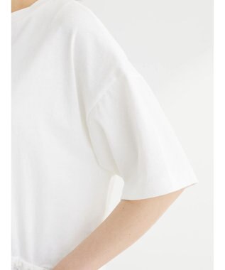 Green Parks ドロスト切替えドッキングカットプルオーバー Off White