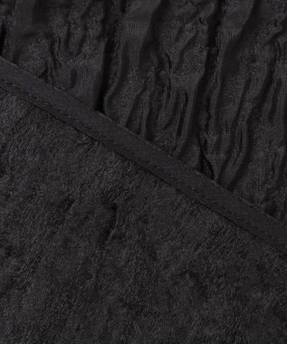 uncrave 【佐藤晴美さん着用】シアー ジャガード シャツ ブラック・佐藤晴美さん特集着用カラー