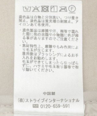 YECCA VECCA 中綿×カットボンディングZIPフーディー Gray Beige