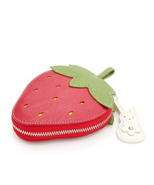 IBIZA フルータス　マルチケース（いちご） 赤