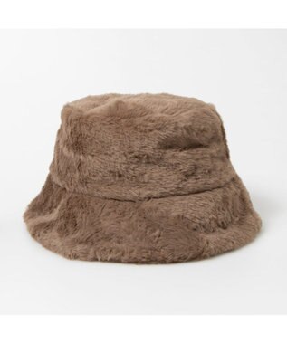 UNBILLION カシュネ cache nez / フェイクファーバケットハット オーク