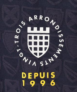 23区GOLF 【MEN】エンブレムハーフジッププルオーバー ネイビー系