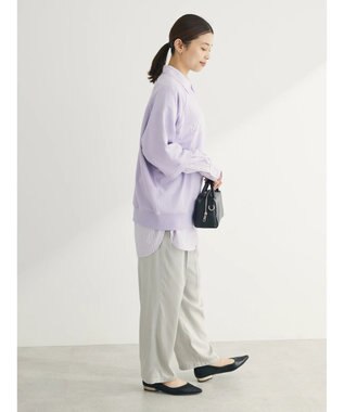 Green Parks BEST PRICE ２ｗａｙ ミニ裏毛ロゴトレＴＥＥ Lilac