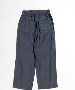 LENO DUNGAREES EASY PANTS《UNISEX》/ ダンガリーイージーパンツ INDIGO