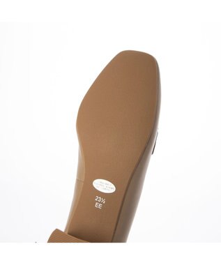 ing <ing>ビット付ヒールローファー ベージュ