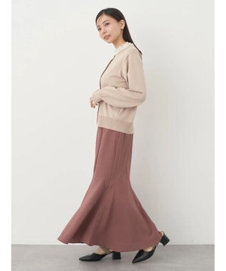 earth music&ecology いろいろ釦クルーネックカーディガン Beige