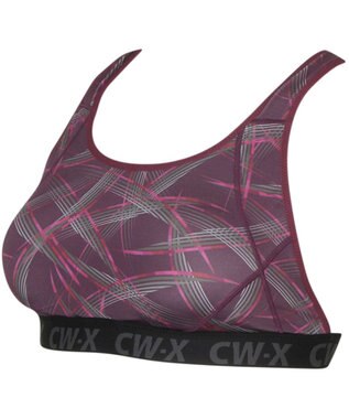 CW-X 【WOMEN】 スポーツブラ 5方向 吸汗速乾（前身頃） HTY128 /ワコール バイオレット