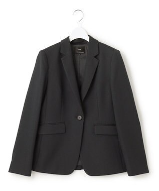 23区 【CLASSY.1月号掲載/洗える】ウールライクカルゼ テーラード ジャケット ネイビー系