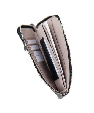 FOLNA RD アドリアレザー スマートLファスナー長財布 ブラック