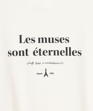 23区 S 【洗える】ミューズ ロゴTシャツ ホワイト系
