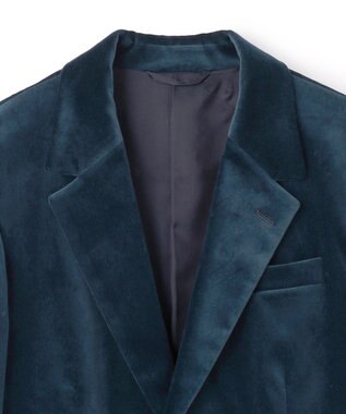 JOSEPH HOMME PONTOGLIO VELVET JACKET ダルブルー系