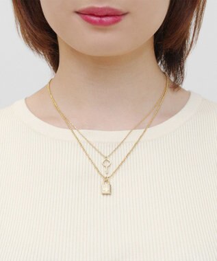 TOCCA HAPPY KEY LAYERD NECKLACE ネックレス ゴールド系