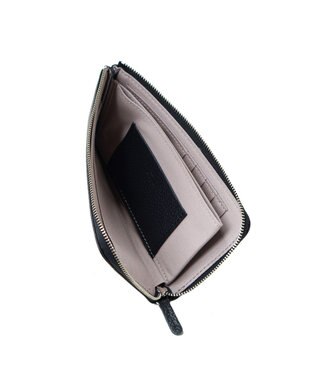 FOLNA RD アドリアレザー スマートLファスナー長財布 ブラック