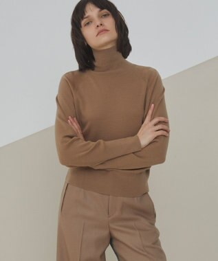 Fudge 1月号掲載 Caille ハイネックニット Beige ファッション通販 公式通販 オンワード クローゼット Fudge 1月号掲載 Caille ハイネックニット Beige ファッション通販 公式通販 オンワード クローゼット