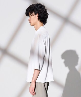 JOSEPH HOMME 【WEB限定】【新素材 / 新型】エンジニアドテック　リラックスフォルム クルーネック7分袖Ｔシャツ ホワイト系