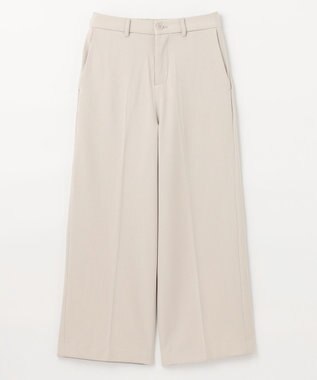 ANY 【ウエストゴム/ストレッチ/裏起毛】シークレットウォーム　ワイド オフホワイト