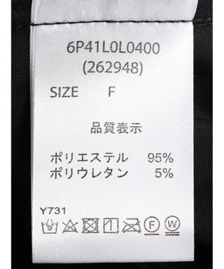 Green Parks ・ＥＬＥＮＣＡＲＥ　ＤＵＥ　メタリックプリーツスカート Black