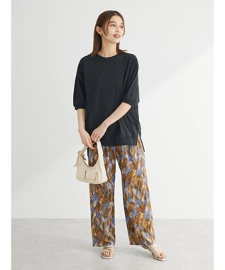 Green Parks ナイロンドッキングカットチュニック Black