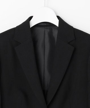 J.PRESS LADIES S 【リクルート対応】セラータカームスキン テーラード ジャケット ブラック系