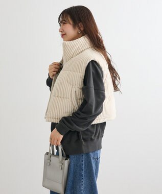 Green Parks ・ｓｗｉｎｇ　ｂｙ　ワイドコールベスト Off White