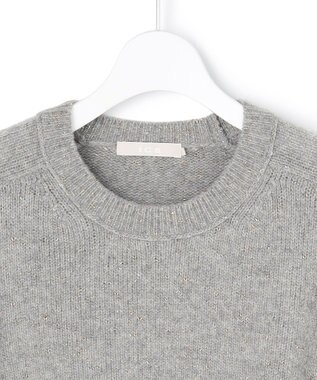 ICB 【先行予約】シャインノットカシミヤブレンド プルオーバーニット ライトグレー