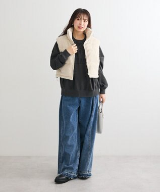 Green Parks ・ｓｗｉｎｇ　ｂｙ　ワイドコールベスト Off White