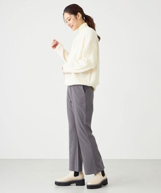 SHARE PARK LADIES プードルタートルニット アイボリー系