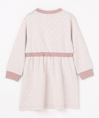 組曲 KIDS 【110-140㎝】 フロストフラワージャガード ワンピース ラベンダー