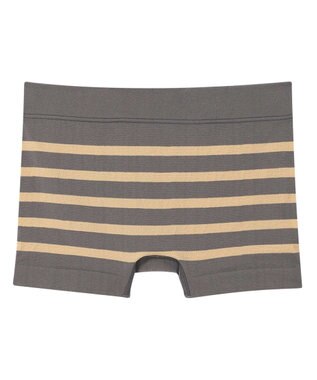 une nana cool S～LLまでワンサイズ設計 びよ～んと伸びるショーツ B4N ボーダー GY