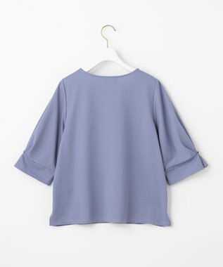 ANY SIS S 【接触冷感・UVカット】サカリバクルーネック プルオーバー ライトブルー